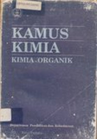 Kamus kimia: kimia organik